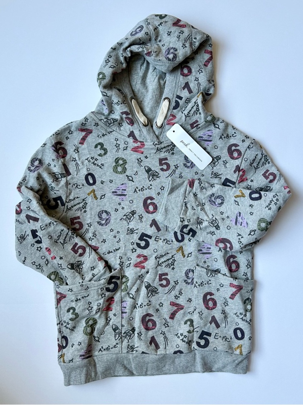 Peek Astronaut Countdown Hooded Sweatshirt NWT